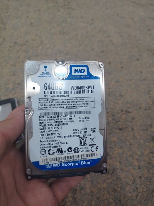 Hdd и ssd все работает