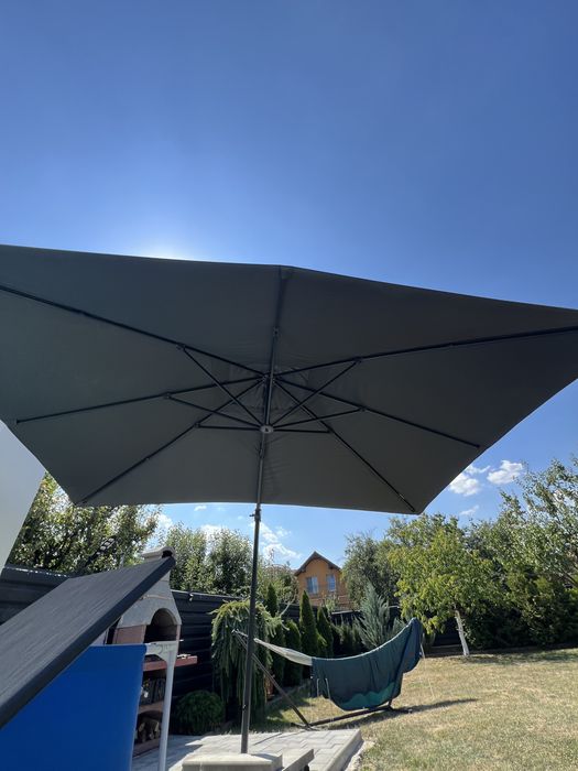 Umbrela de gradina  garden way  4x3 m