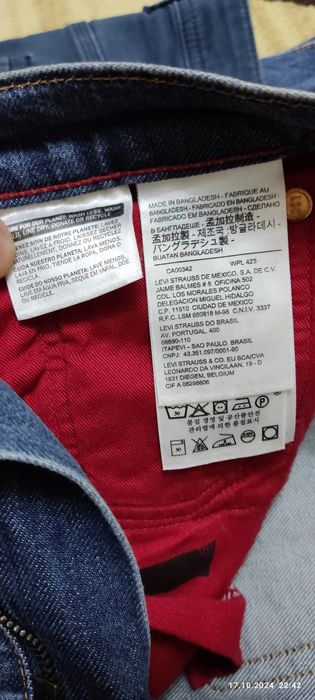 Фирменний дженсый шимлар "Levis"