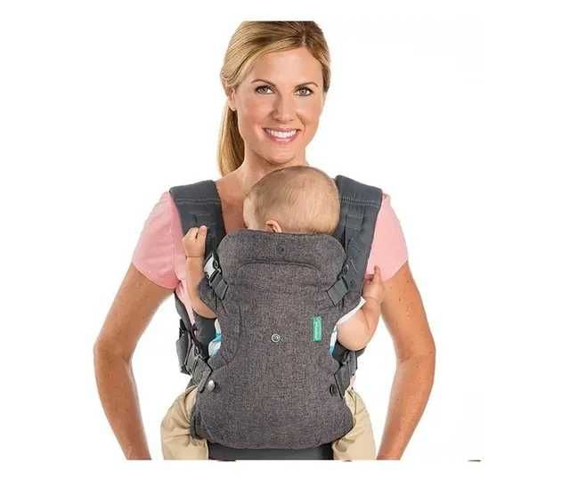 Marsupiu ergonomic reglabil cu 4 pozitii Infantino Flip
