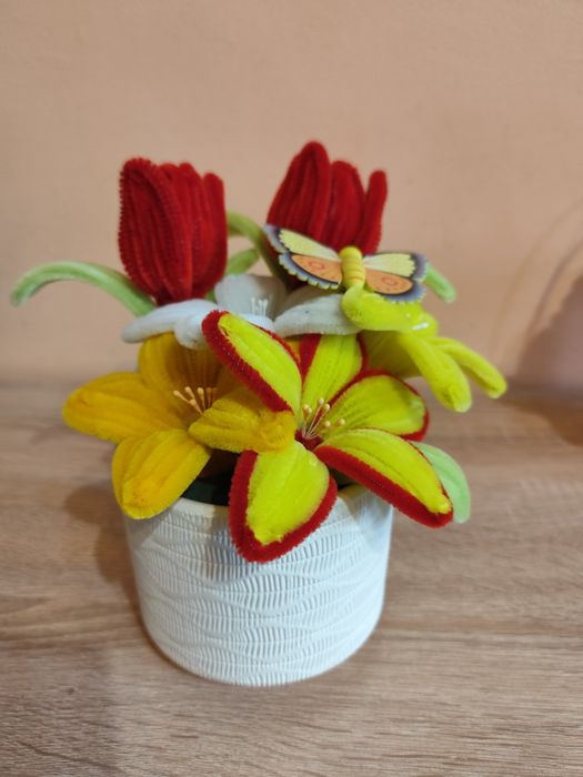 Ръчно изработени  цветя-вечни,цени  от 15€