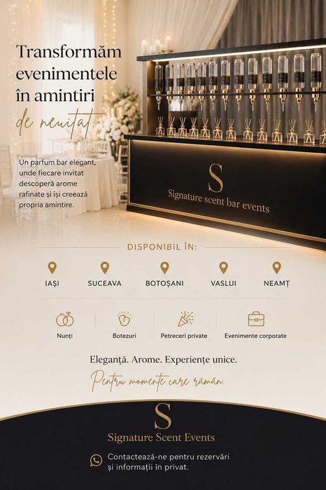 Parfum bar zona Moldovei
