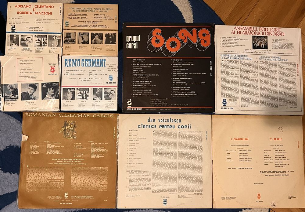 Vinyl Colectie Mixta Muzica si Povesti