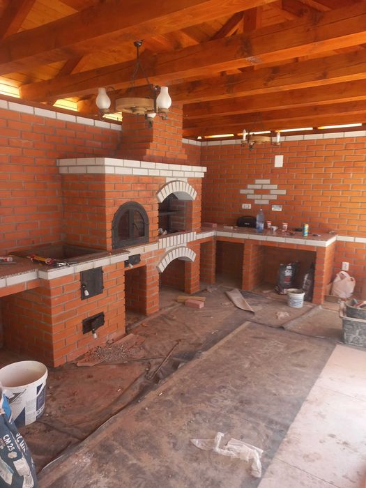 Gratar caramida gradina