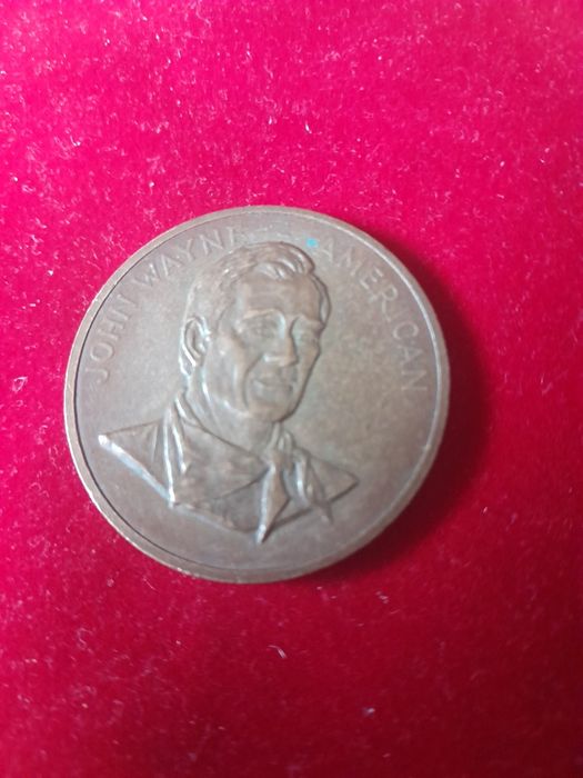 Moneda bronz John Wayne