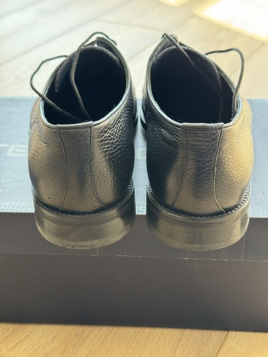 Тъмно сини класически обувки Teodor