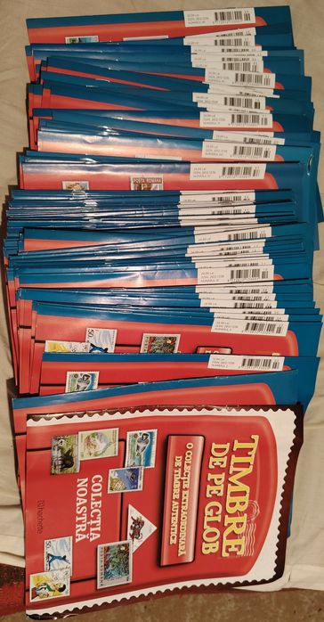 Vand colecția Timbre de pe glob doar revistele