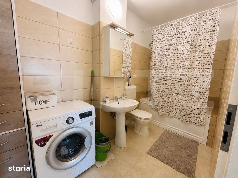Apartament 2 camere, 48 mp, balcon panoramic, parcare inclusa, zona No