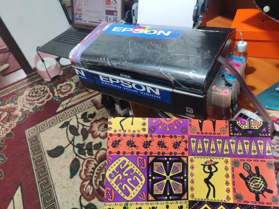 Epson P 50 tezkor 6 rangli HD PRINTER, idialni- ishlatishga tayyor