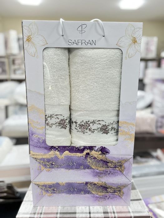 Полотенце банное+лицевое в коробке