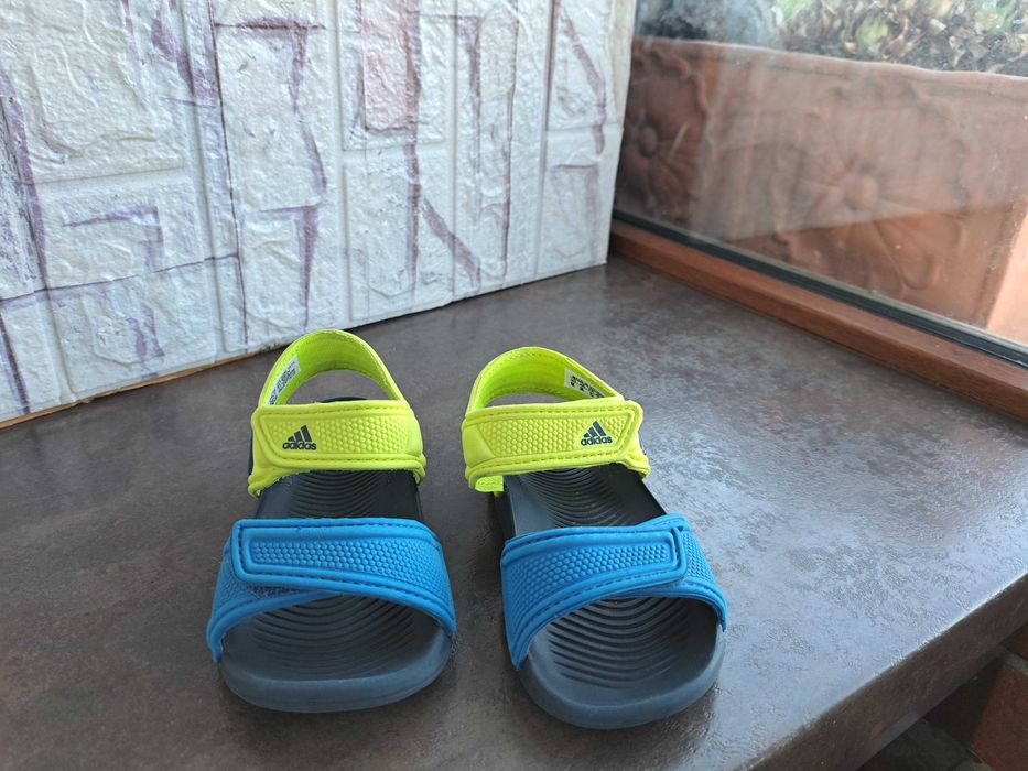 детски сандали,Adidas,летни отворени обувки,гумени за момче,адидас,23