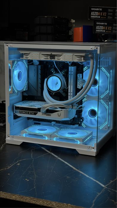 Игровые Компьютеры Новые RYZEN 7800x3d/RTX 5060/DDR5 16g/системные бло