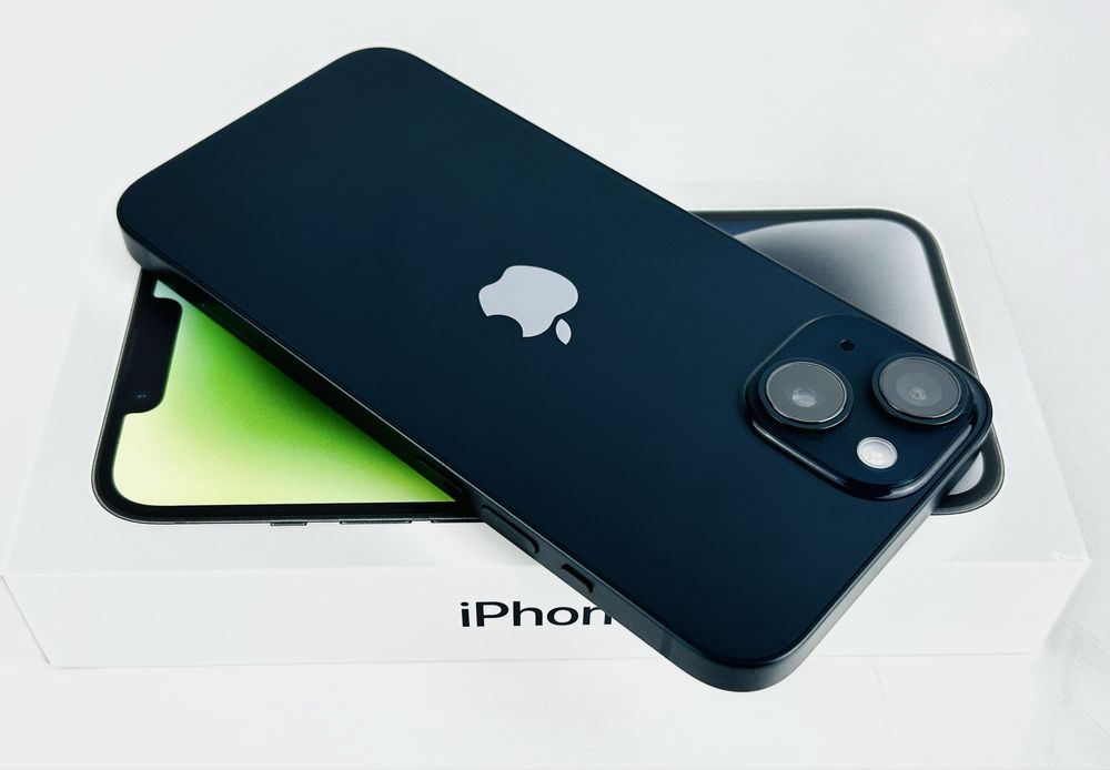 Apple iPhone 14 128GB Midnight Перфектен! Гаранция!