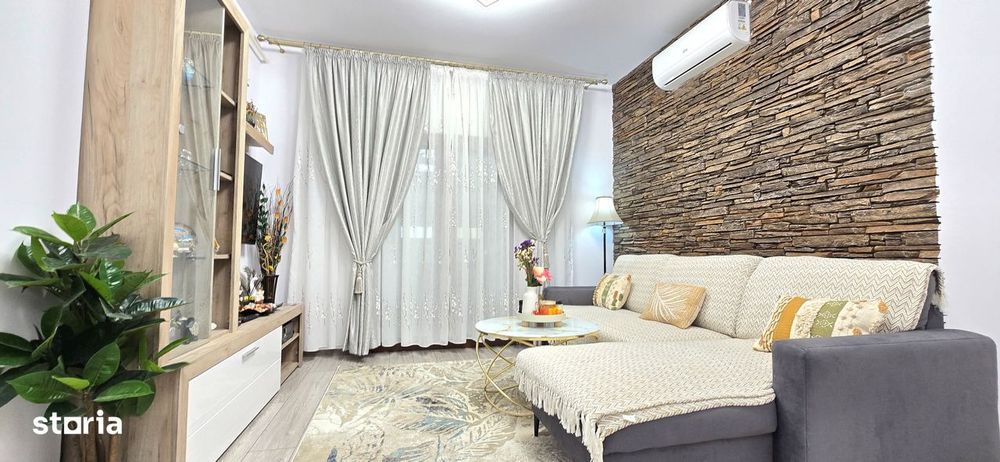 INTABULAT Apartament 3 camere et. 2 mobilat, utilat + PARCARE Bloc NOU