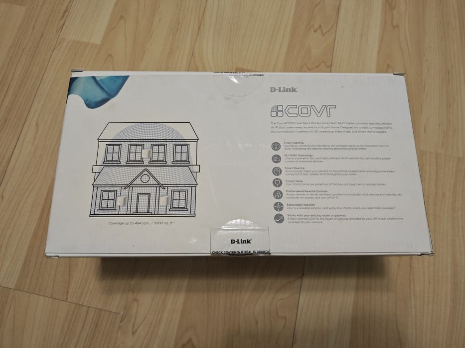 Система Wi-Fi Mesh D-Link COVR-1103 AC1200 Dual Band Gigabit - 3 Pack