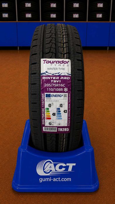 НОВИ зимни гуми за бус 205/75R16C TOURADOR WINTER PRO TSV1 110/108R DOT2025