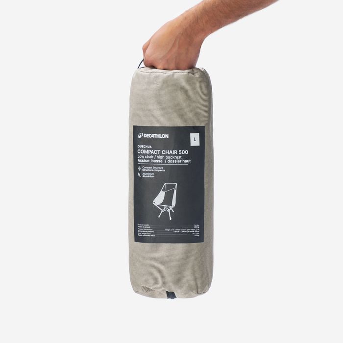 Scaun jos de camping, ultra compact și cu - produs resigilat Decathlon
