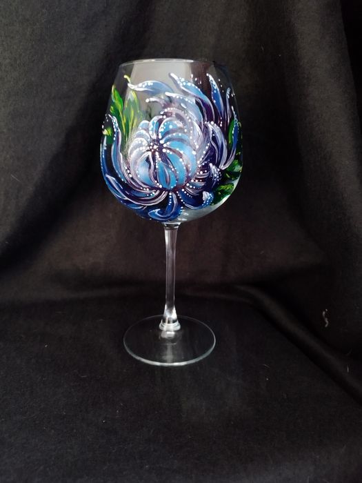 Рисувани чаши. Ръчна изработка