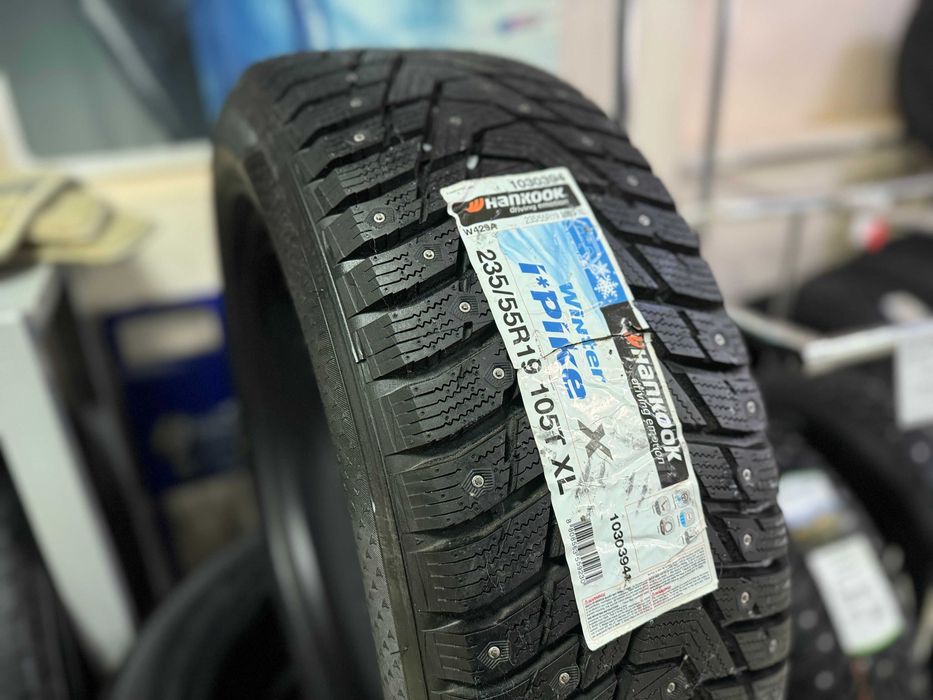 Автошина 235/55 R19 Hankook Winter iPike X 105T (шип)
