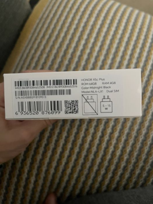 Honot X5c Plus 64/4 Midnight black 6,74, 64 GB, Ram 4 GB