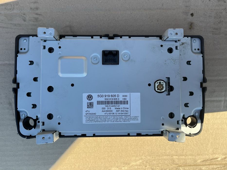 Навигация дисплей команд Radio CD NAVI MMi радио Vw Golf 5g0919605 d