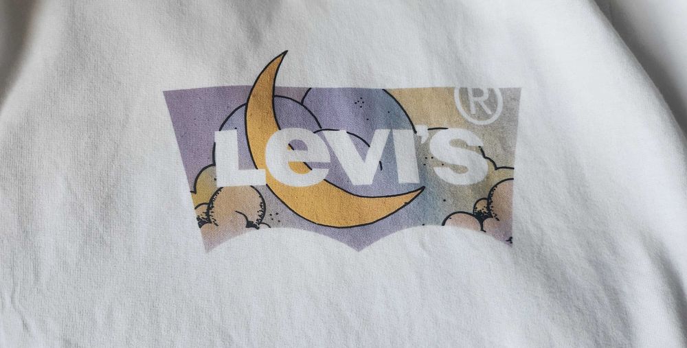 Бяла блуза Levi's