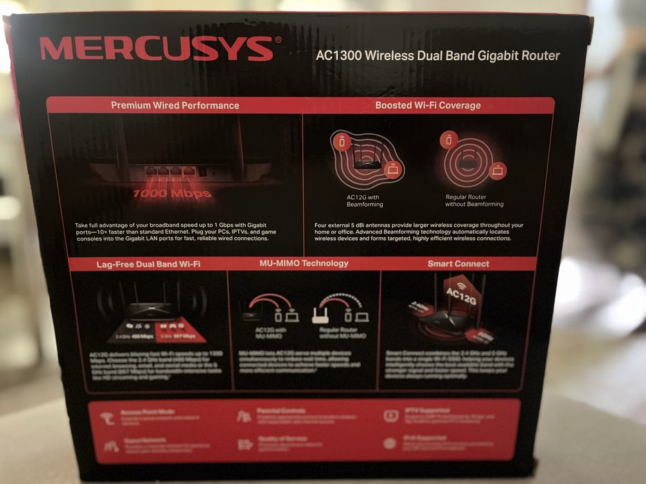 Роутер Mercusys AC 1300