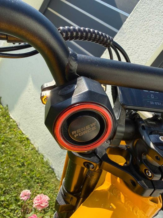 Bicicleta electrica Mangosteen Chopper FT03 50km/h, fara permis