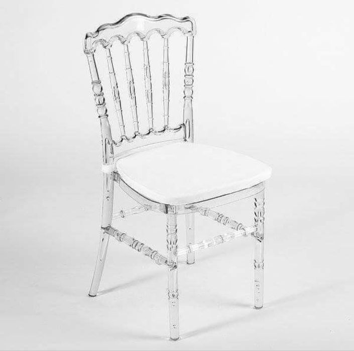 Прозрачные стулья в аренду