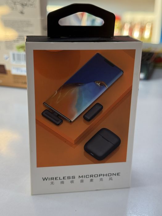 Беспроводной микрофон для iphone lightning разъем