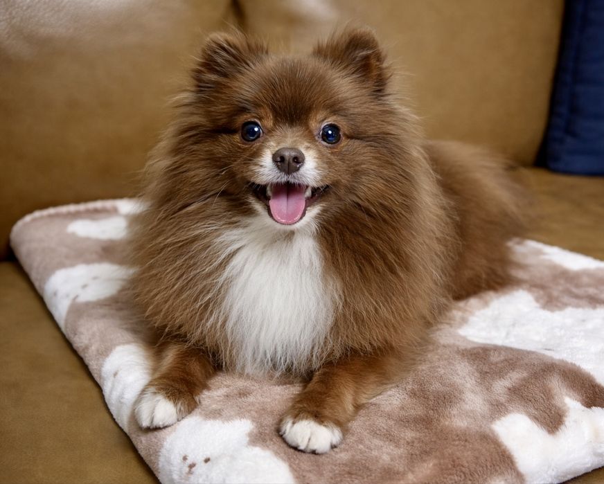 Ищет дом спокойная взрослая собака шпиц