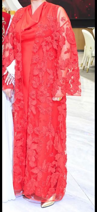 Платье из ткани Elie saab
