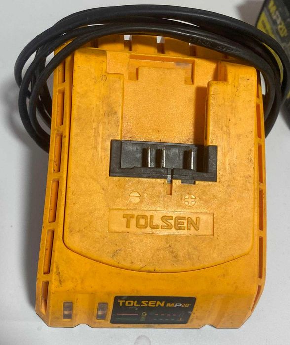 Акумулаторен перфоратор Tolsen 87272 MP20V +2батерии и зарядно гр ...