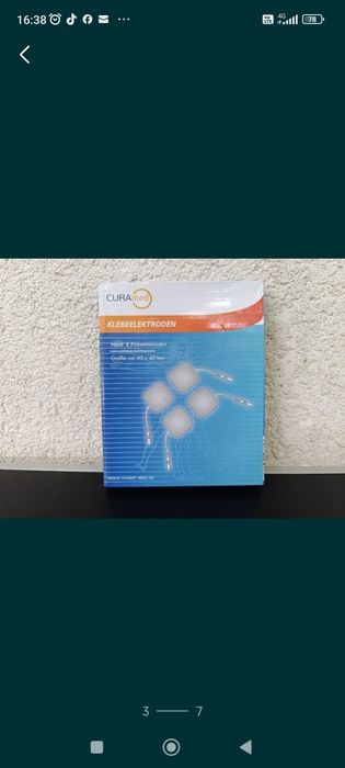 electrozi adezivi curamed electrostimulare masaj muschi