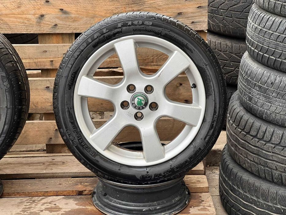 5х100 16 Цола Лети Джанти Skoda Fabia 5x100 Шкода Фабиа