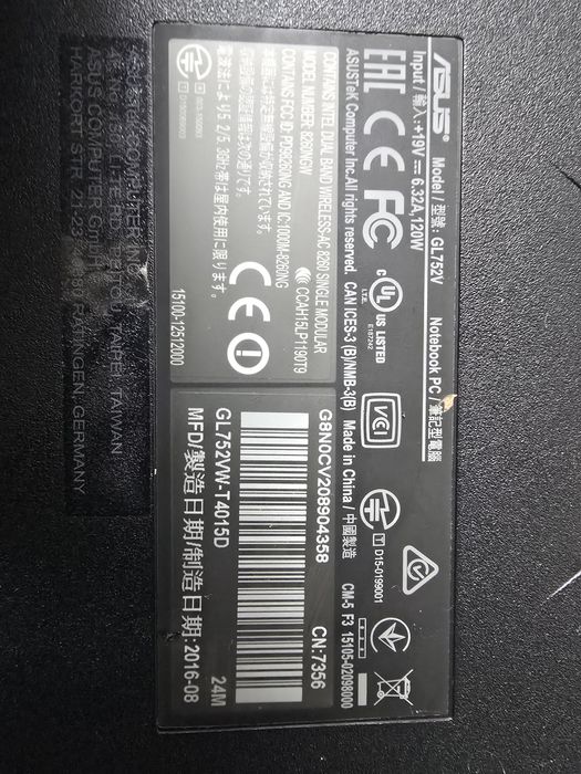 Vand Laptop Gaming Asus ROG GL752VW-T4015D Skylake i7-6700HQ