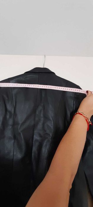 Кожено яке от естествена кожа с нормални следи от употреба