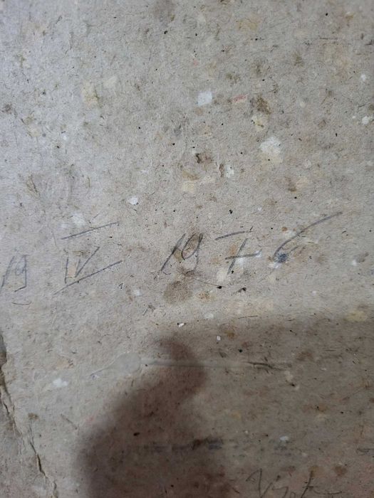Pictură ulei pe carton, fără semnătură