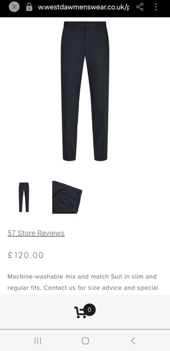 Классические брюки Sunwill (slim fit)