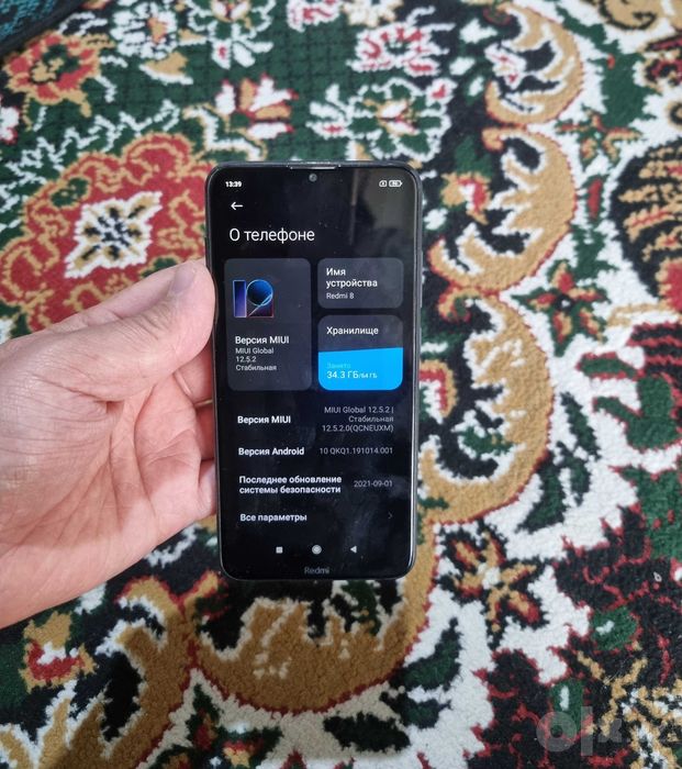 Xiaomi Redmi 8 64/6GB ideal holatda