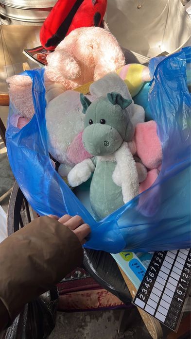 Магкие игрушки даром