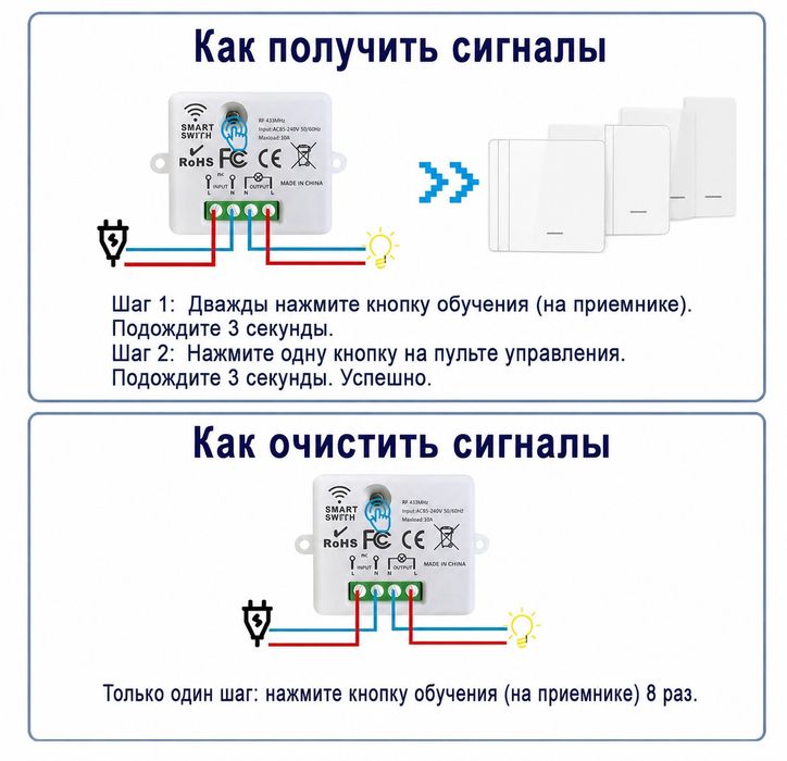 Беспроводной пульт выключатель