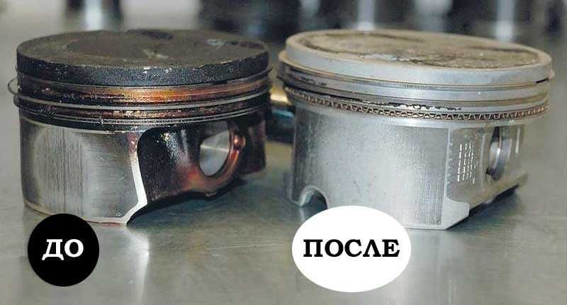 Водородная очистка двигателя