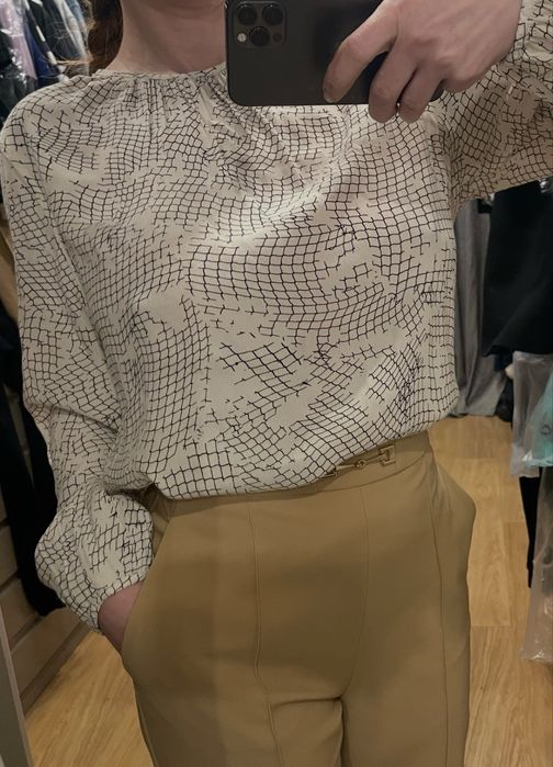 Calvin Klein блуза с принт