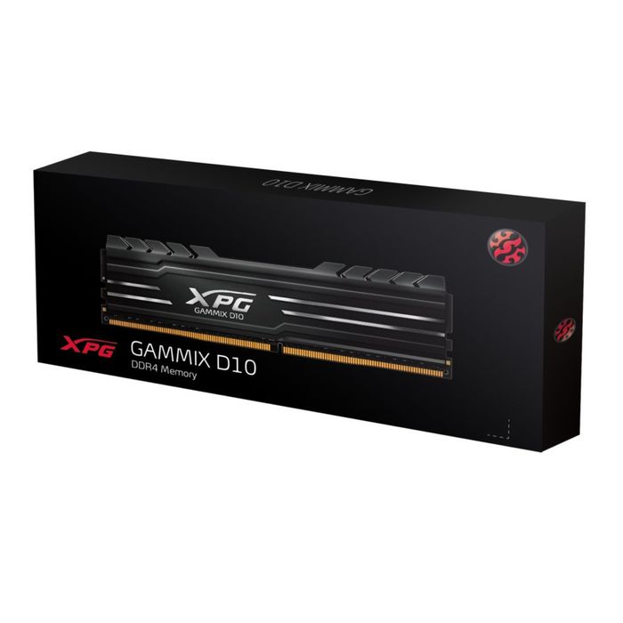 Kit Memorie RAM ADATA XPG Gammix D10 Black 16GB (2x8GB) DDR4 3000MHz CL16
