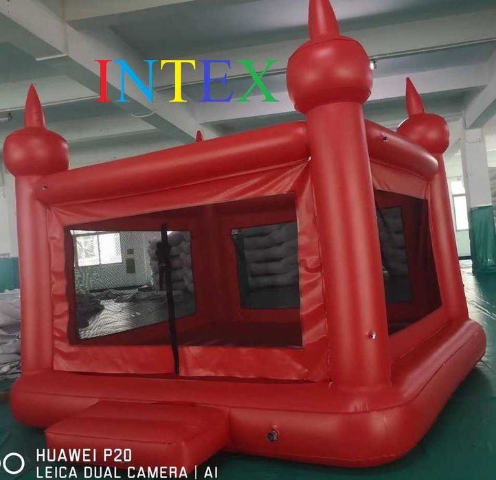 Батут надувной-250х250х200 см. Доставка и установка бесплатно