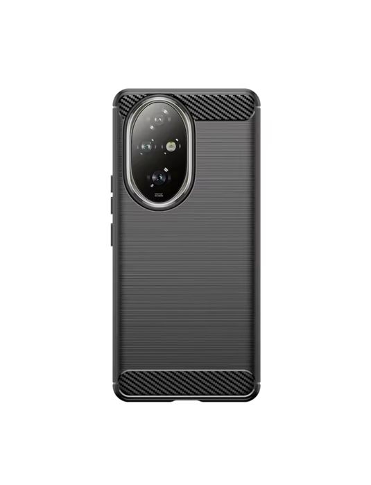 Honor 200 / 200 LITE / 200 PRO Husa Silicon Autofocus Carbon Neagra