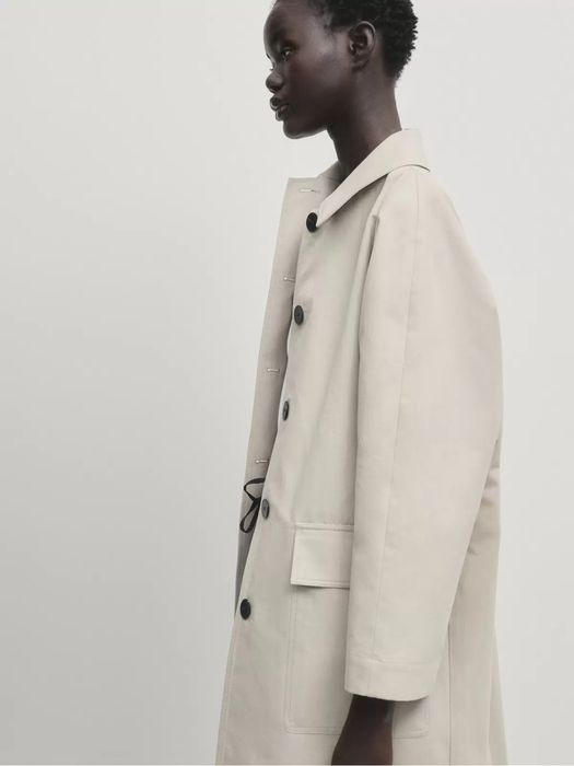 новый тренч от массимо massimo dutti