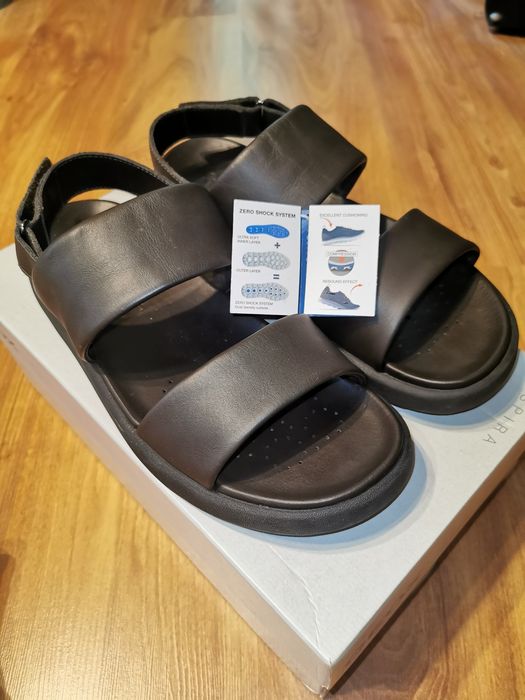 Sandale Geox, purtate o singura data, piele naturala, mar. 44