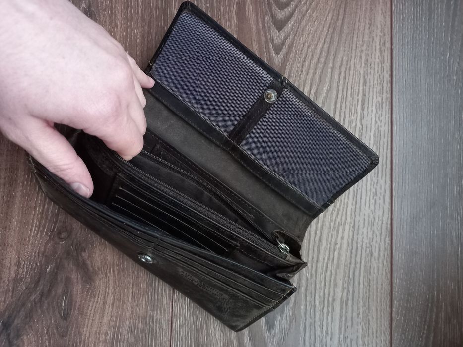 Portofel 5'th Avenue piele naturala